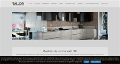Desktop Screenshot of mueblesvallori.com